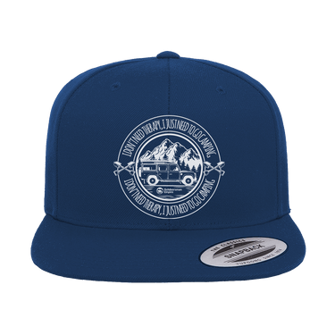 I Don't Need Therapy Embroidered Flat Bill Cap